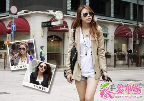 T-shirt+西裝外套 打造最時OL女性 T-shirt+西裝外套 打造最時OL女性