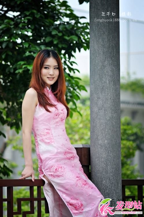 旗袍小姐中長直發(fā)造型秀 旗袍小姐中長直發(fā)造型秀