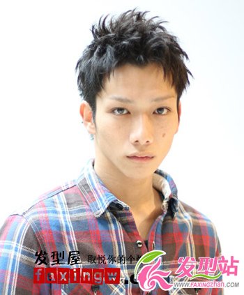 2012年最新日系男士發(fā)型 流線感發(fā)絲潮流今年