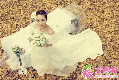 樹林中新娘婚紗攝影照片欣賞 樹林中新娘婚紗攝影照片欣賞