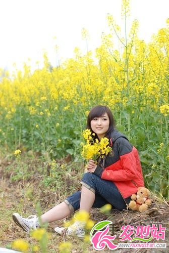 菊花菜中的春色 菊花菜中的春色