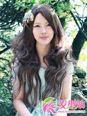 潮流長發(fā)燙發(fā)發(fā)型 氣質(zhì)乖巧文藝女最愛