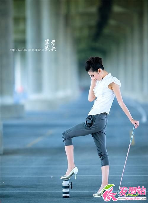 囂張盤發(fā)美女 個(gè)性的釋放 囂張盤發(fā)美女 個(gè)性的釋放