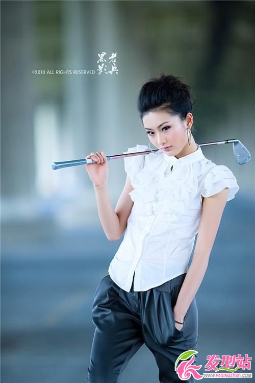 囂張盤發(fā)美女 個性的釋放 囂張盤發(fā)美女 個性的釋放