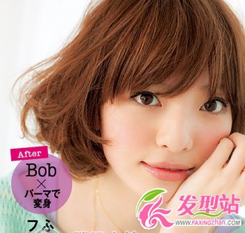 清新波波頭變夏日氧氣美女
