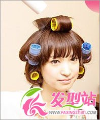 甜美宅女DIY超美麗荷葉頭(組圖)