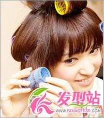 甜美宅女DIY超美麗荷葉頭(組圖)