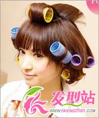甜美宅女DIY超美麗荷葉頭(組圖)