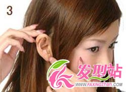 傳統(tǒng)直發(fā)MM變身偏分式俏皮女
