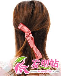 浪漫季節(jié) 清新直發(fā)束發(fā)DIY