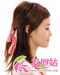 浪漫季節(jié) 清新直發(fā)束發(fā)DIY