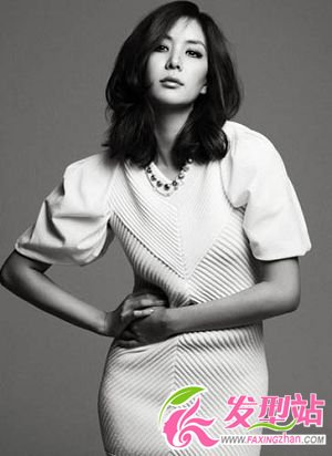 張東健新娘高小英幸福發(fā)型