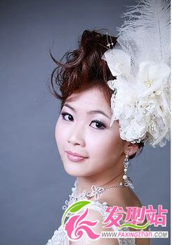 2012十款最時尚的新娘發(fā)式