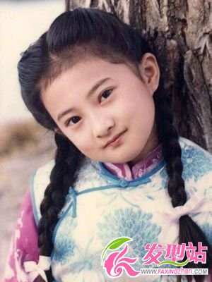 10位清純女明星的經(jīng)典麻花辮