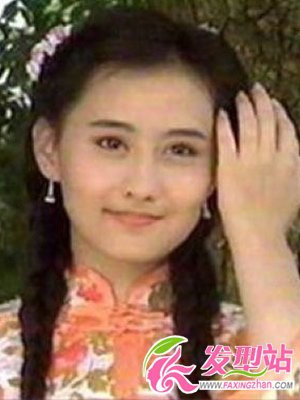10位清純女明星的經(jīng)典麻花辮