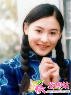 10位清純女明星的經(jīng)典麻花辮