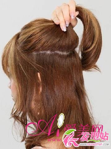 梨花頭扎發(fā)圖解 晚宴發(fā)型3分鐘出爐