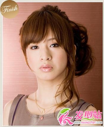 性感撫媚淑女盤發(fā)