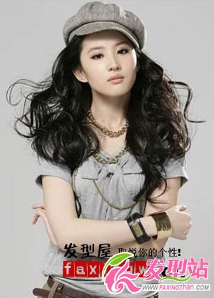 劉亦菲發(fā)型圖片