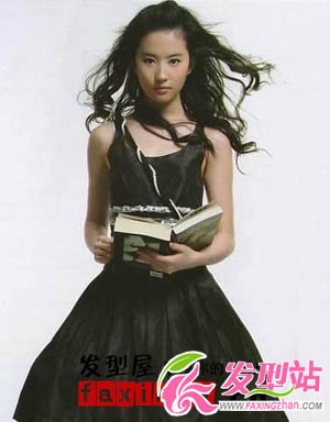 劉亦菲發(fā)型圖片