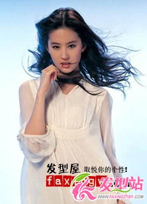 劉亦菲發(fā)型圖片