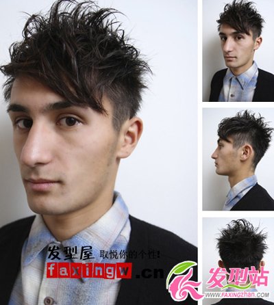 六款男生寬臉發(fā)型