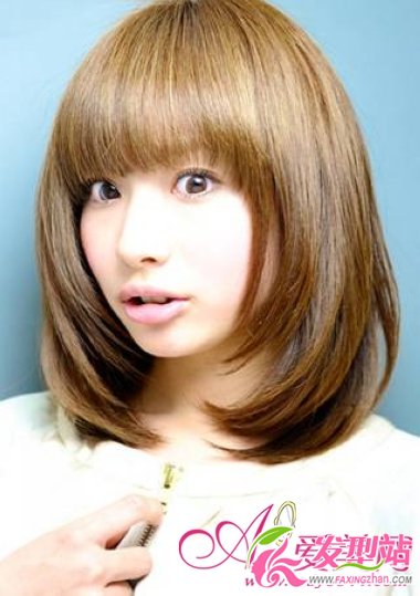 減齡劉海+修顏梨花頭 速變小臉美女