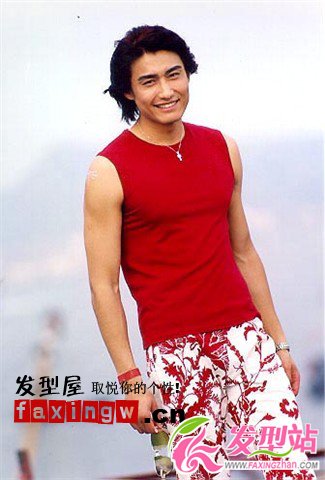 男模胡兵短發(fā)與長(zhǎng)發(fā)型圖片大比拼
