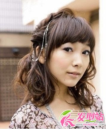 最美2款夏日發(fā)型 編發(fā)mix發(fā)飾