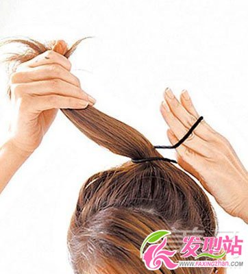 百搭花苞頭 韓式花苞頭發(fā)型扎法圖解