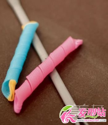 巧用工具 diy浪漫卷發(fā)發(fā)型