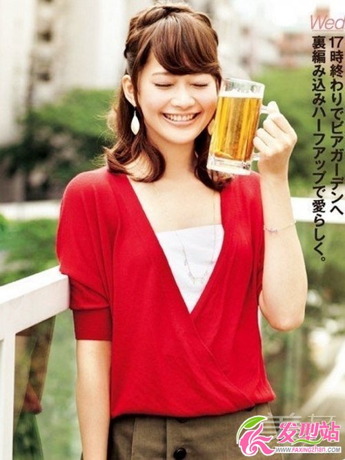 發(fā)型站推薦2款 好看的發(fā)型扎法