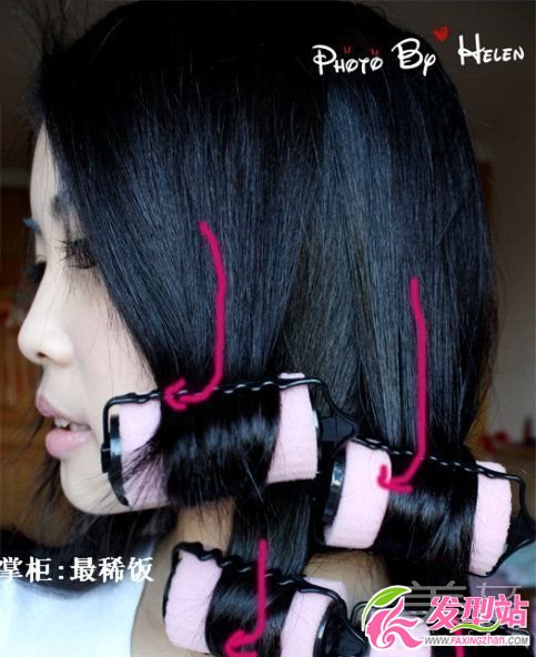 不傷發(fā)質(zhì)的卷發(fā)發(fā)型 卷發(fā)diy