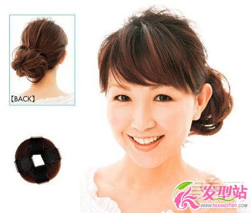 美發(fā)工具巧編丸子頭 手把手教會(huì)你