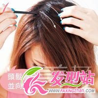 人氣卷發(fā)+斜劉海 大氣十足