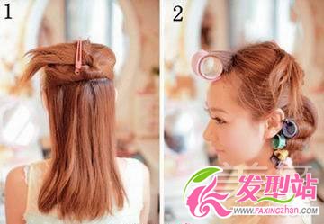 巧用小發(fā)飾 diy清新發(fā)型