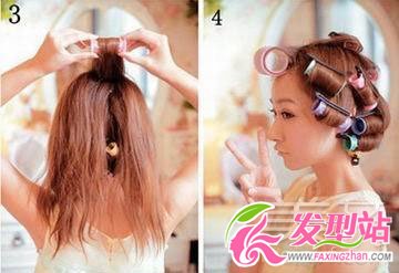 巧用小發(fā)飾 diy清新發(fā)型