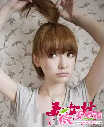 Ayuki示范簡單花苞頭DIY 可愛甜美