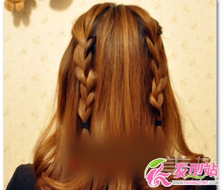 韓式編發(fā)發(fā)型設計圖片