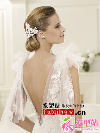 適合鵝蛋臉女生的新娘發(fā)型圖片 歐式浪漫頭發(fā)造型