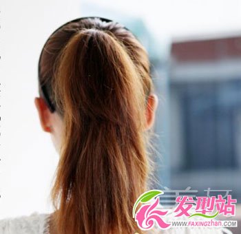 教你diy可愛(ài)馬尾辮