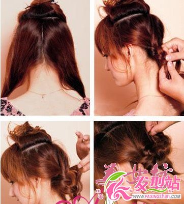 長(zhǎng)卷發(fā)變短卷發(fā) 快速DIY聚會(huì)短卷發(fā)