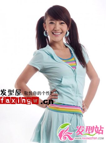 小魔女姜雨辰甜美可愛(ài)發(fā)型圖片