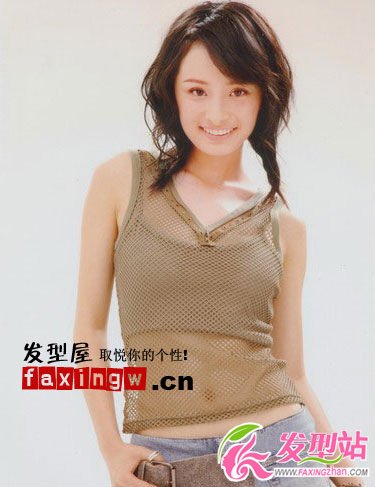 楊冪清純可愛發(fā)型圖片