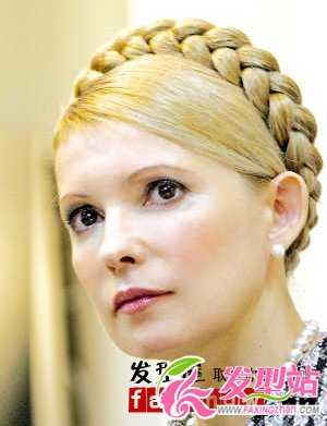 烏克蘭前任總統(tǒng)季莫申科精美編發(fā)盤發(fā)照片大回顧