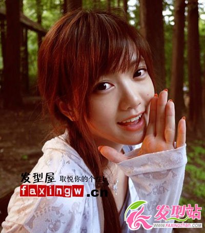 CJ美女魏彥妮圖片長(zhǎng)直發(fā)最美馬尾單純