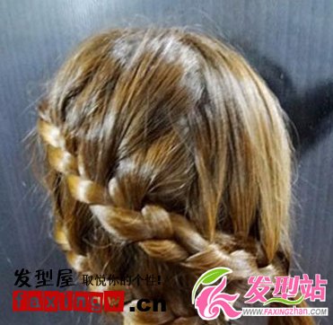 韓式可愛發(fā)型扎法步驟