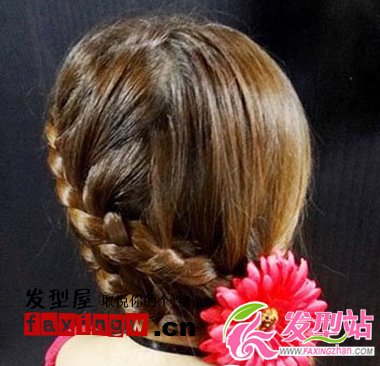 韓式可愛發(fā)型扎法步驟