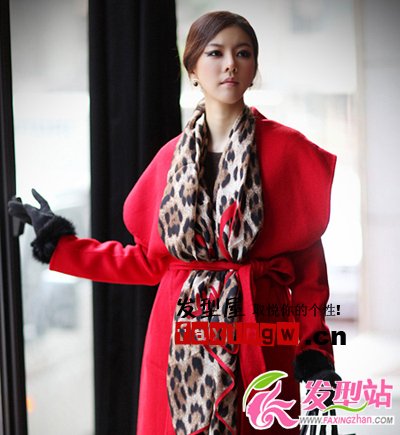七款紅色系韓式盤發(fā)做優(yōu)雅浪漫女人