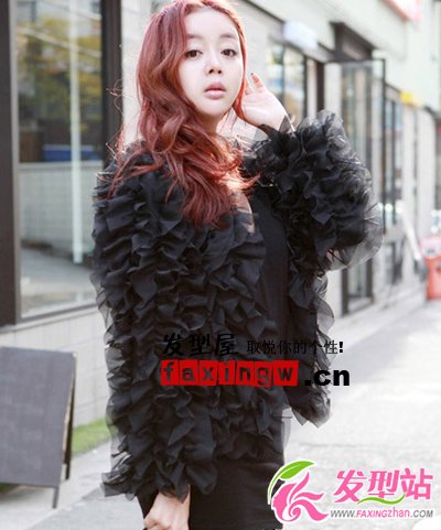 2011紅色頭發(fā)發(fā)型 絢麗潮流過冬季